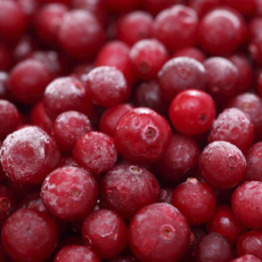Frozen cranberry